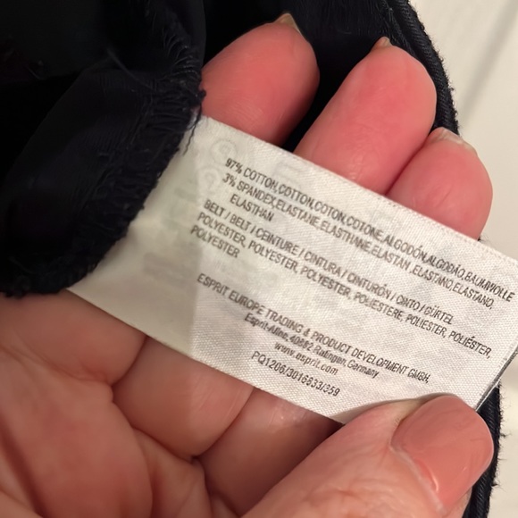 Navy blue Esprit skirt - Picture 6 of 8